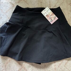 HALARA Black Mini Athletic Skort